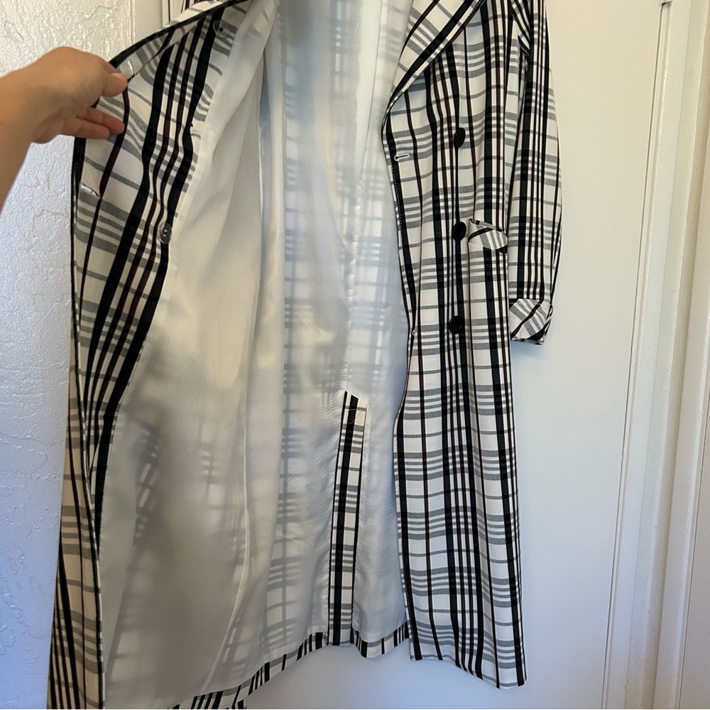 ASOS plaid pattern coat - Picture 5 of 12